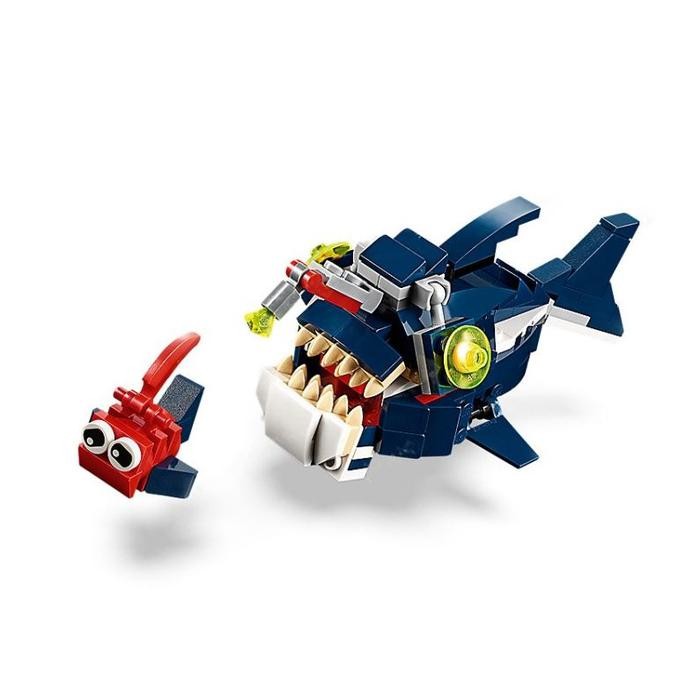 Lego Creator 31088 Deep Sea Creatures Sea Life Adventures Set Ikan Hiu