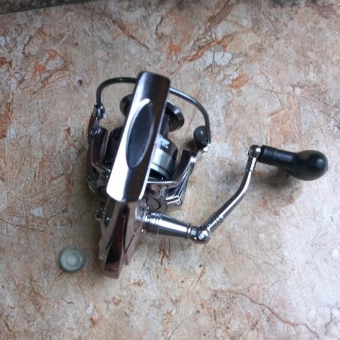 Reel Versus Metallic 2000 Reel Power Handel Body Metal #Gratisongkir