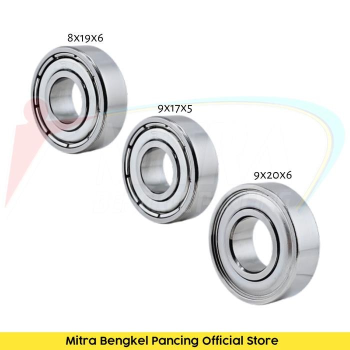 Bearing Stainless Size 8, 9 & 10 Bearing Thailand Abec 9 Nmb Sparepart Original Reel Pancing 1 Pcs