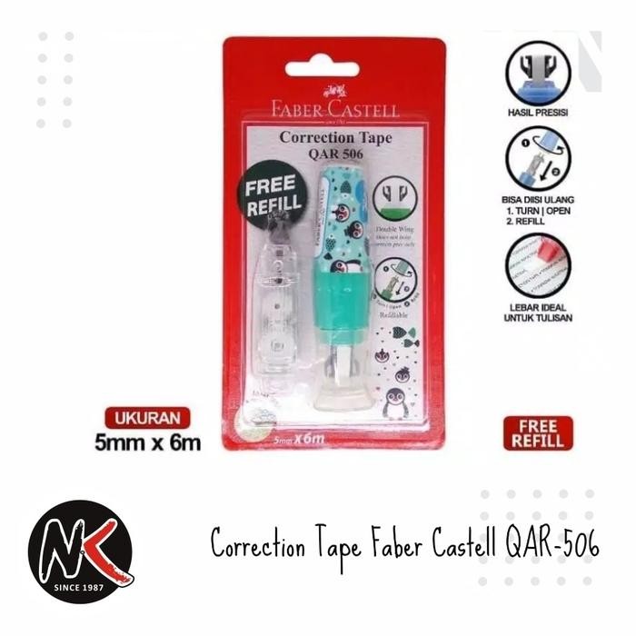 

correction tape qar 506 - faber castle kode 848