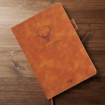 

Paper Buku Catatan Cover Kulit Kertas A5 Multifungsi Kerja Notebook Notepad