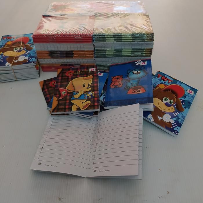 

Agenda Notes Kecil Tiara Shakti Isi 28 Lembar 13 Garis Harga Per Pak(100 Pcs)