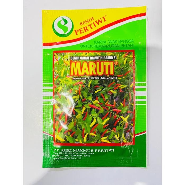 Benih Cabai Cabe Rawit MARUTI isi 10 gr dari Benih Pertiwi