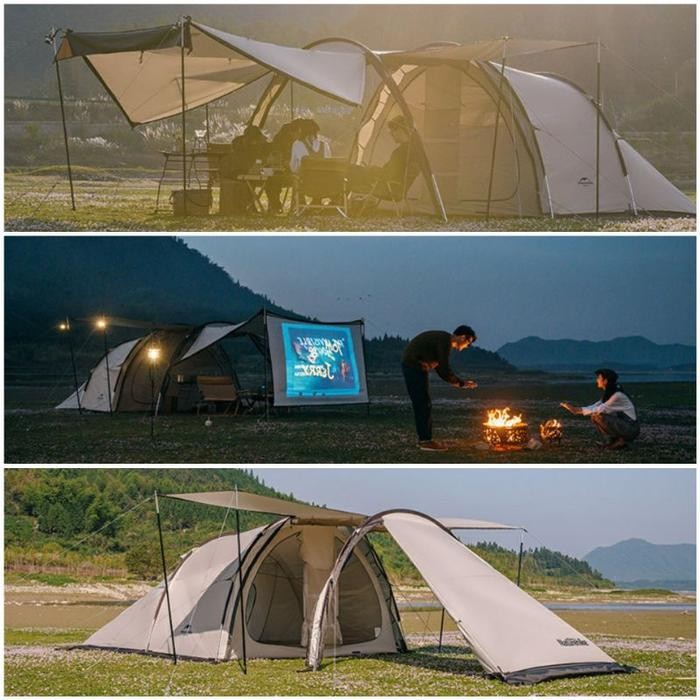 Tenda Tunnel Naturehike Cloud Vessel Tunnel 3 Rod NH20ZP015