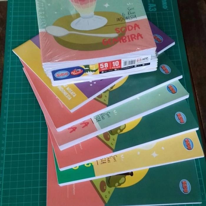 

(Pack) Buku Tulis Kecil - Sidu Sinar Dunia 58 Lembar