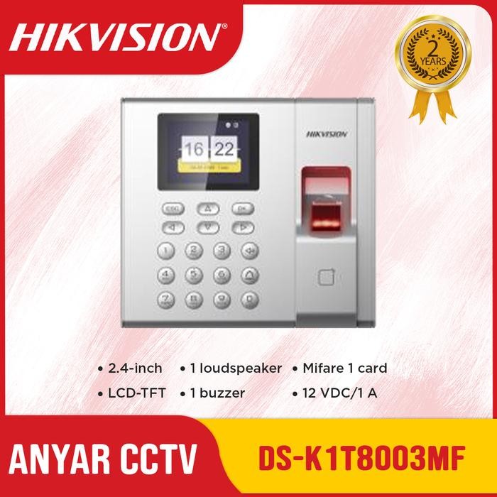HIKVISION FINGERPRINT ACCESS CONTROL DS-K1T8003MF