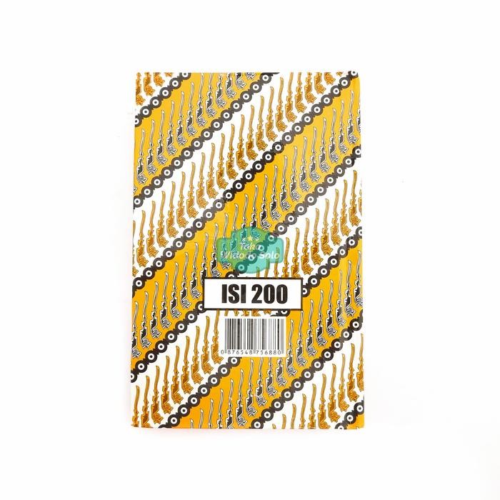 

Majalah Buku Tulis Hard Cover A6 200 Gelatik Kembar Gk Kecil 10X15Cm 1 Pack