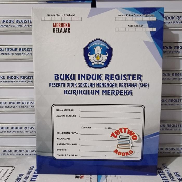 

Ready BUKU INDUK SISWA SMP KURIKULUM MERDEKA (Gratis Packing Bubble Wrap)