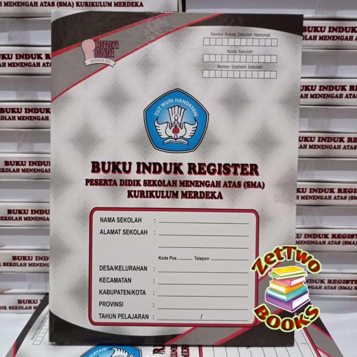 

Ready BUKU INDUK REGISTER PESERTA DIDIK SMA KURIKULUM MERDEKA
