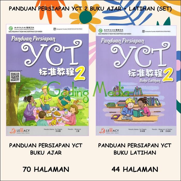 

Ready Panduan persiapan YCT Buku + Latihan (set) 2