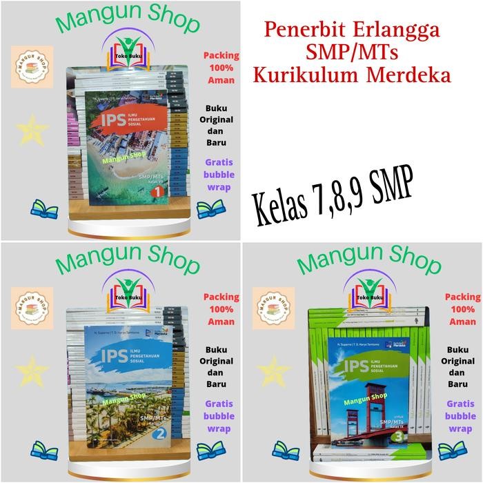 

Ready IPS Ilmu Pengetahuan Sosial SMP Kelas 7,8,9 Kurikulum Merdeka Erlangga