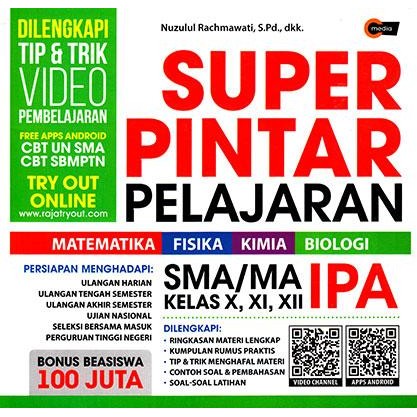 

Ready Super Pintar Pelajaran SMA/MA IPA Kelas X, XI, XII