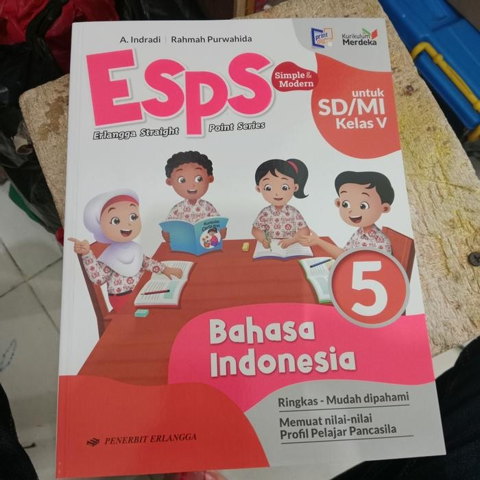 

Ready Esps Bahasa Indonesia SD kelas 5 Erlangga Kurikulum Merdeka