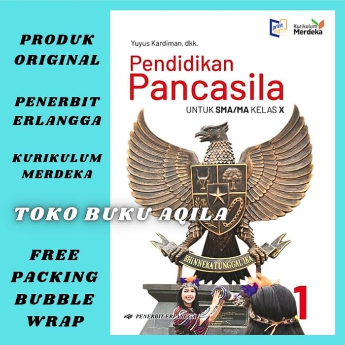 

Ready Buku Pendidikan Pancasila Kelas 1 X 10 SMA Erlangga Kurikulum Merdeka