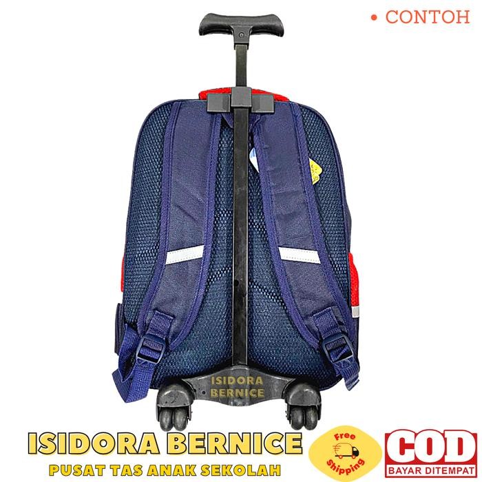 MURAH.. TROLLEY TAS KOPER SEKOLAH SD ANAK LAKI LAKI BAHAN NILON TEBAL KUAT