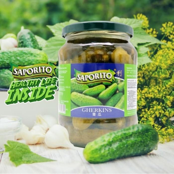 (Allthebest) Saporito Gherkins 670g