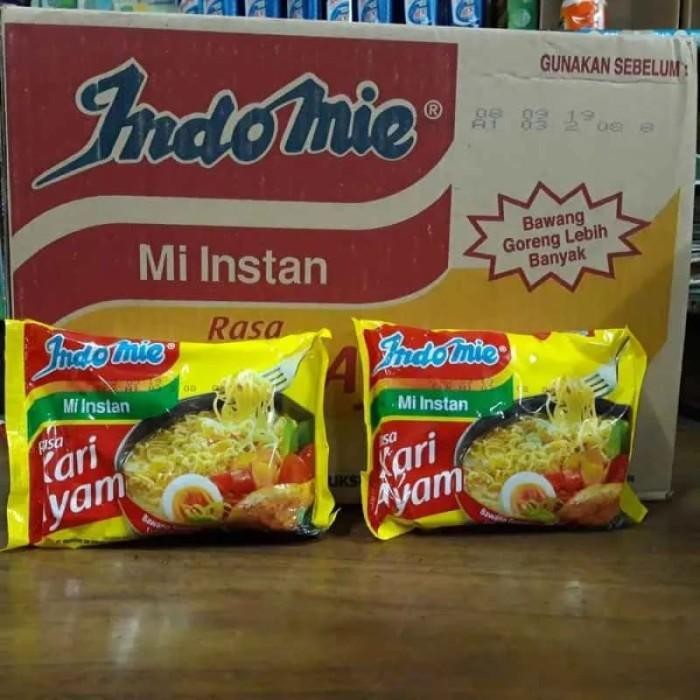 (Allthebest) Mie Instan Indomie Rasa Kari Ayam 1 dus