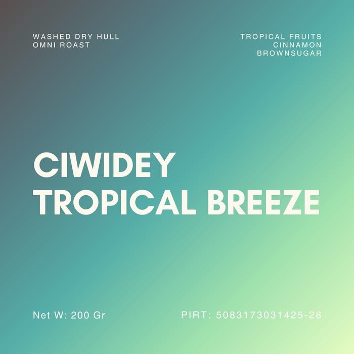 

BIJI KOPI 200GR ARABICA CIWIDEY BREEZE ROASTED BEANS SPECIALTY COFFEE