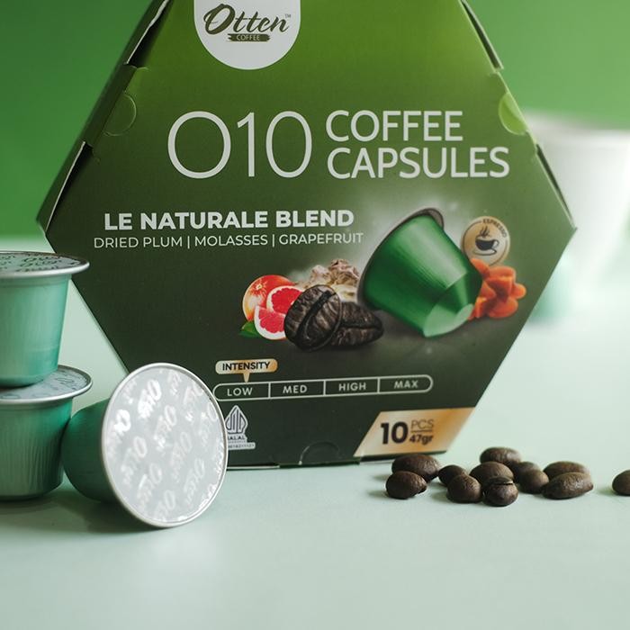 

KOPI KAPSUL - O10 ARABICA LE NATURALE BLEND COFFEE CAPSULE KAPSUL NESPRESSO