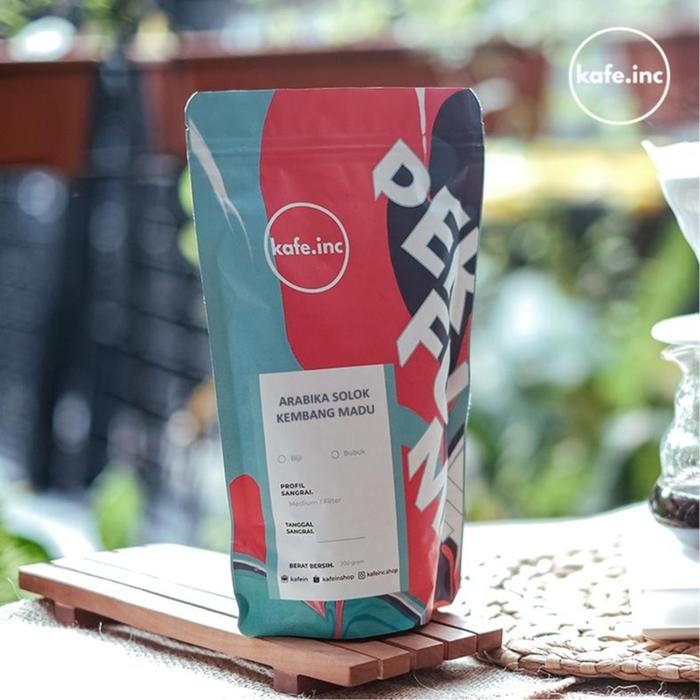 

KOPI ARABIKA SOLOK KEMBANG MADU 200 GRAM PERFUME SERIES KAFEIN