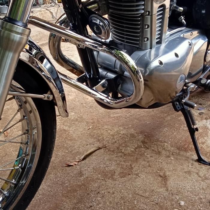 

Terlaris Engine Guard Cras Bar Crom Kawasaki Estrella W 250 New