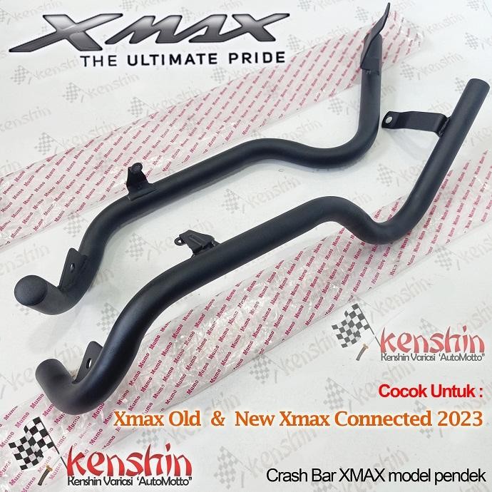 

Terlaris Mumo Crash Bar Besi Pelindung Bodi Samping + Dudukan Lampu Yamaha All New Xmax Dan Old -