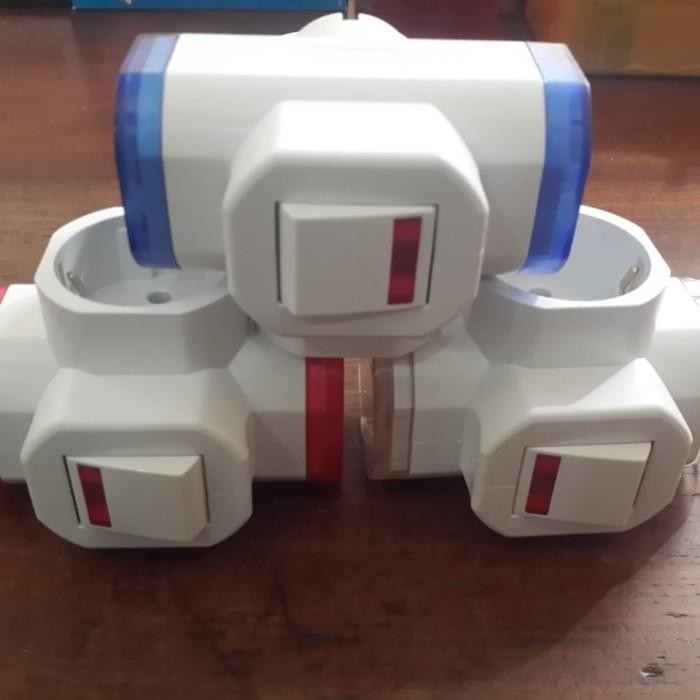 (Expert) Steker T Arde + Saklar On-Off Warna LIGHT HOUSE