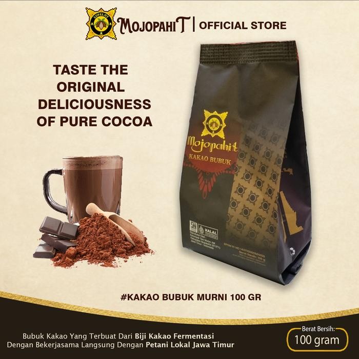 

FREShBgt- Cokelat Mojopahit Kakao Bubuk Murni Murni 100%