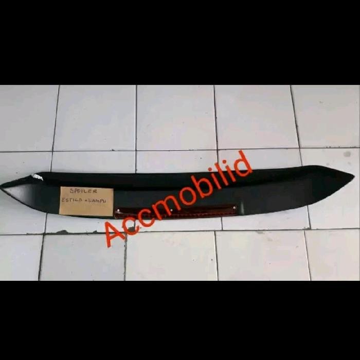 Spoiler karimun estilo dengan lampu