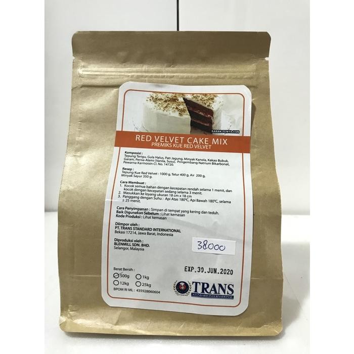 

FREShBgt- bahan kue powder red Velvet