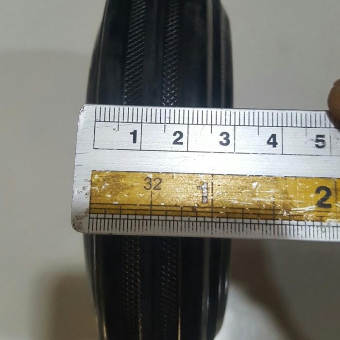 [Allthebest] Roda troli lori 6 inchi / 15 cm ukuran as 2cm