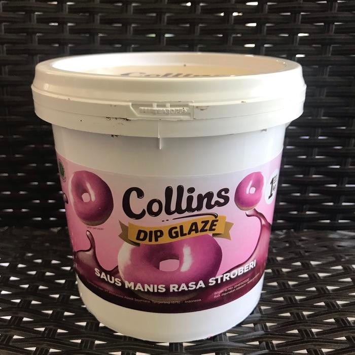 

FREShBgt- Collins Dip Glaze Strawberry / Stroberi 1kg