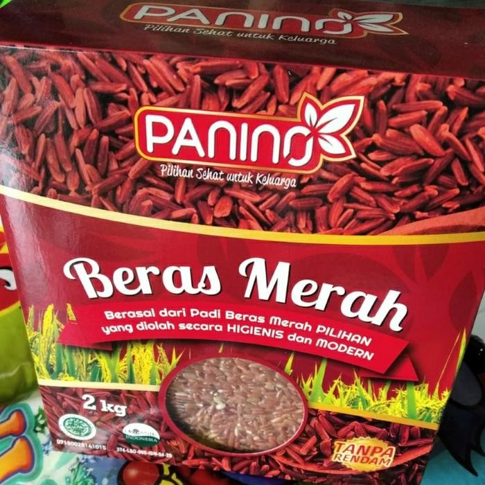 

FREShBgt- beras merah organik 2kg panino