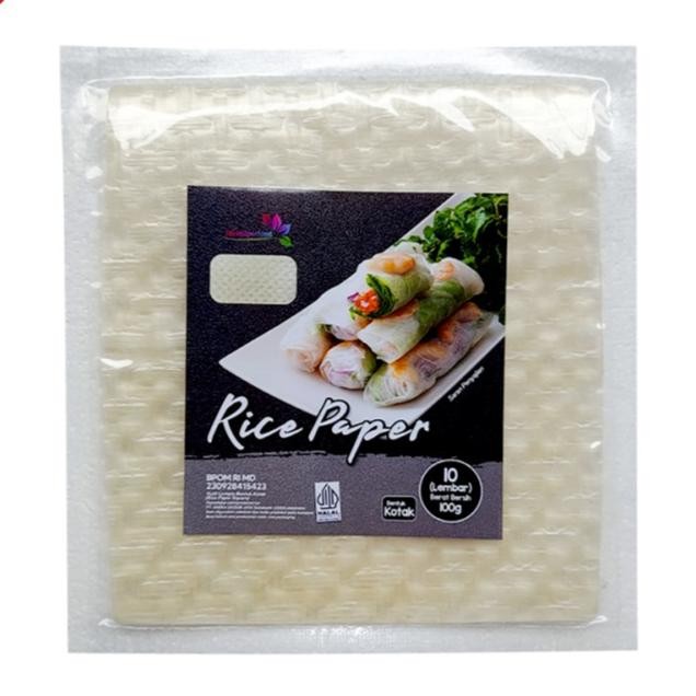 

FREShBgt- JAVA rice paper kotak 100 gr/ 10 lembar HALAL