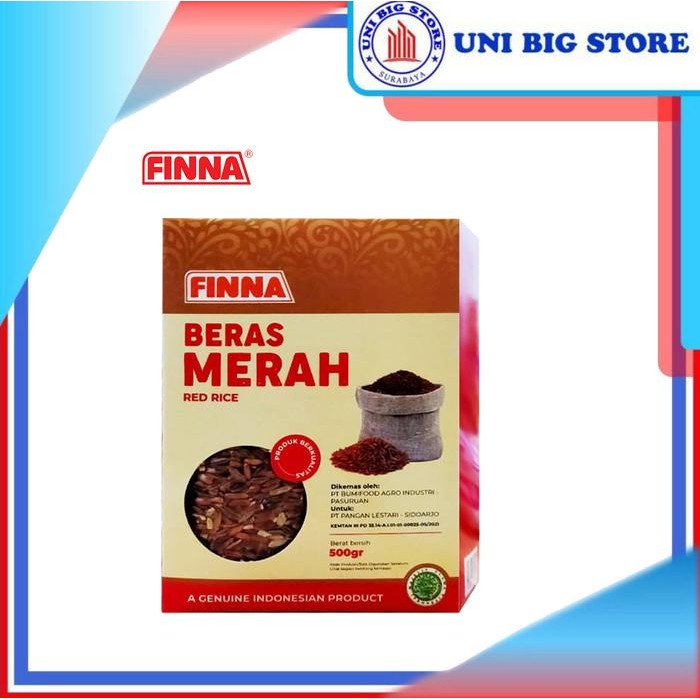 

FREShBgt- FINNA Beras Merah 500 g