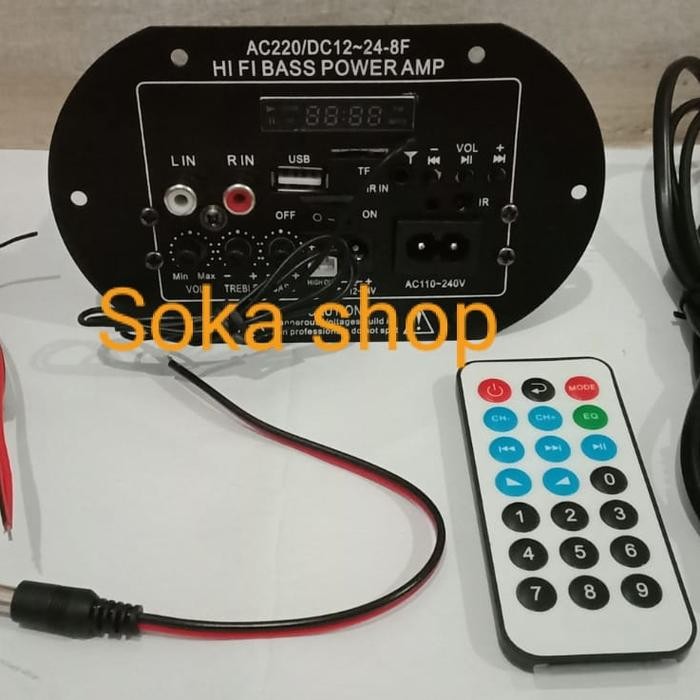 Murah Kit Basstube Subwoofer Amplifier Stereo Digital Hi Fi Bluetooth Power
