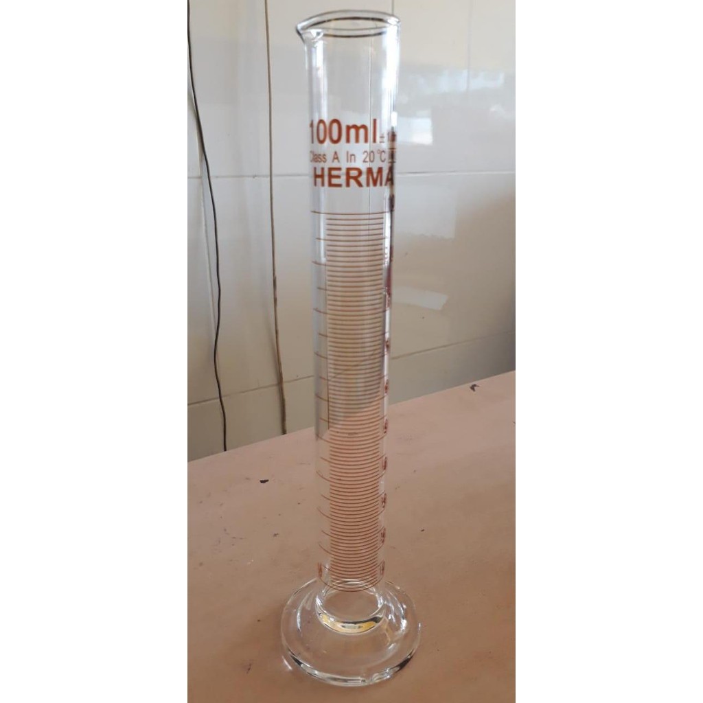 gelas ukur kaca 100 ml