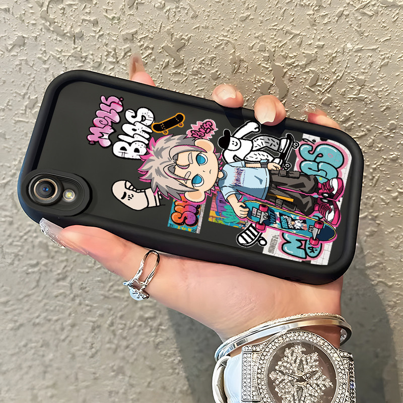 Casing Hp OPPO A37 A37F Case Kesing HP Casing Anime anak laki-laki sampul pelindung silikon Softcase