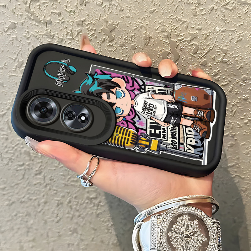 Casing Hp Untuk OPPO A60 Case Casing Softcase sarung HP Kesing kartun anak laki-laki pelindung silik