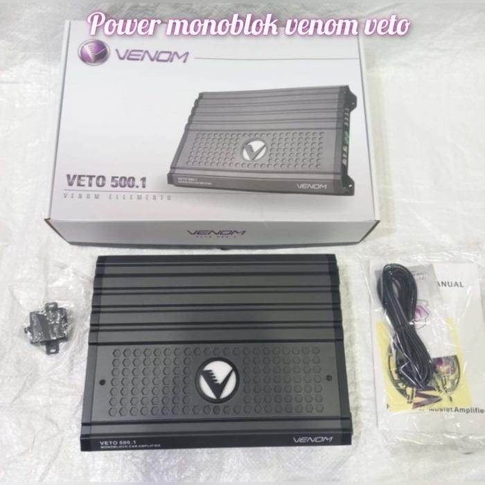 Spesial Power Amplifier Monoblok Veto 500.1 / Power Veto Monoblok