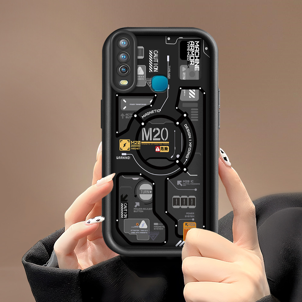 VIVO Y12 Y15 Y17 1902 Softcase Hp Kesing Casing Soft Phone Case Kartun Cool Number 0396 TY SS15