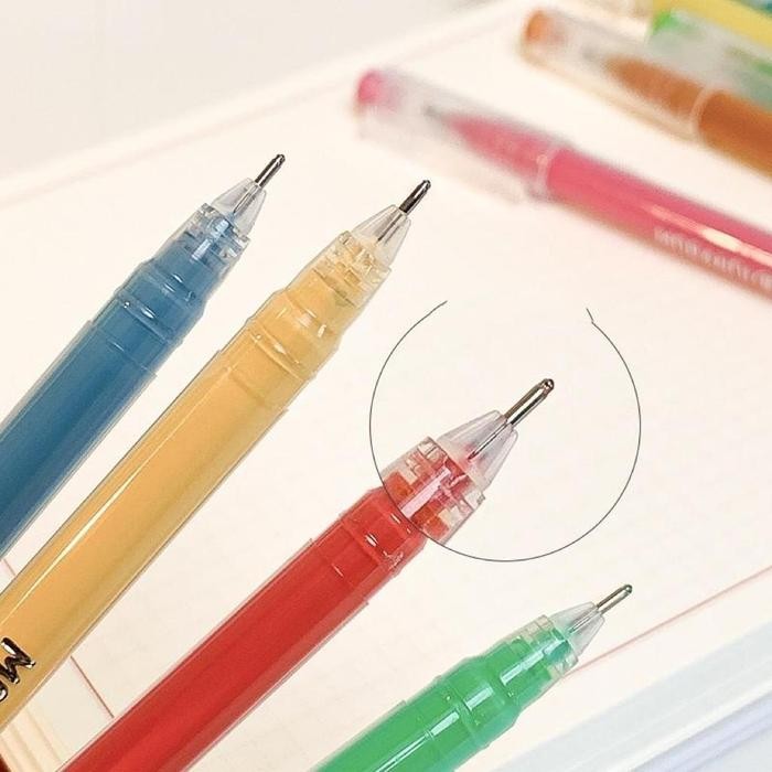 

Winzige Pulpen 9 Pcs Gel Pen Warna Colors Pulpen Warni Aesthetic Gel Set Pen Gel 0.5mm Pena Morandi
