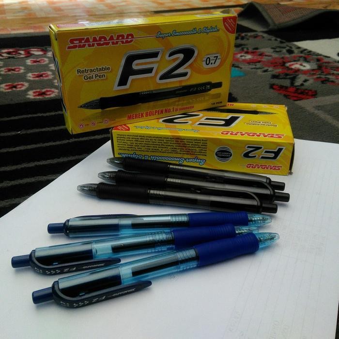 

Pen/ Pulpen Standard F2 0.7 (1 Lsn / 12 Pcs)