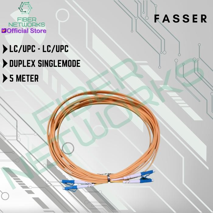 

Patch Cord Fiber Optic LC/UPC-LC/UPC Single Mode Duplex - 5 Meter
