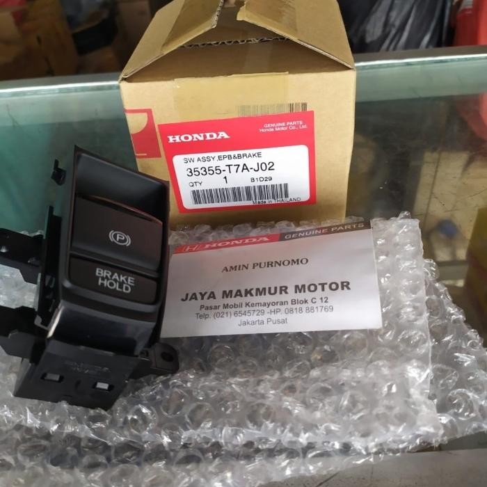 Switch Saklar Parkir EPB Electronic Brake Hold Honda HRV Original