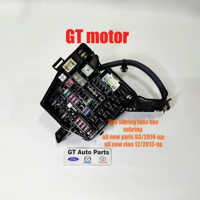 box sikring fuse box sekring all new yaris 2014-up /all new vios