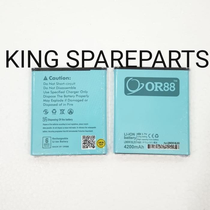 BAT BATERAI BATRE BATTERY BATERE LENOVO A1000 A2010 BL253 DOUBLE POWER