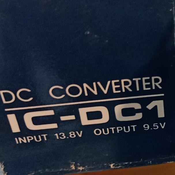 Icom Dc1 ic 2n 02n / DC 1 Converter Icom 13,8V / DC ONE Baterai Icom