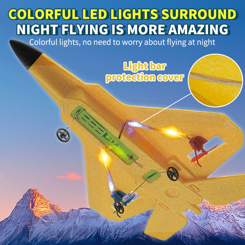 Rc Foam Airplane, 2.4G Radio Control Glider, Remote Control Combat Airplane, Foam Airplane For Boys,