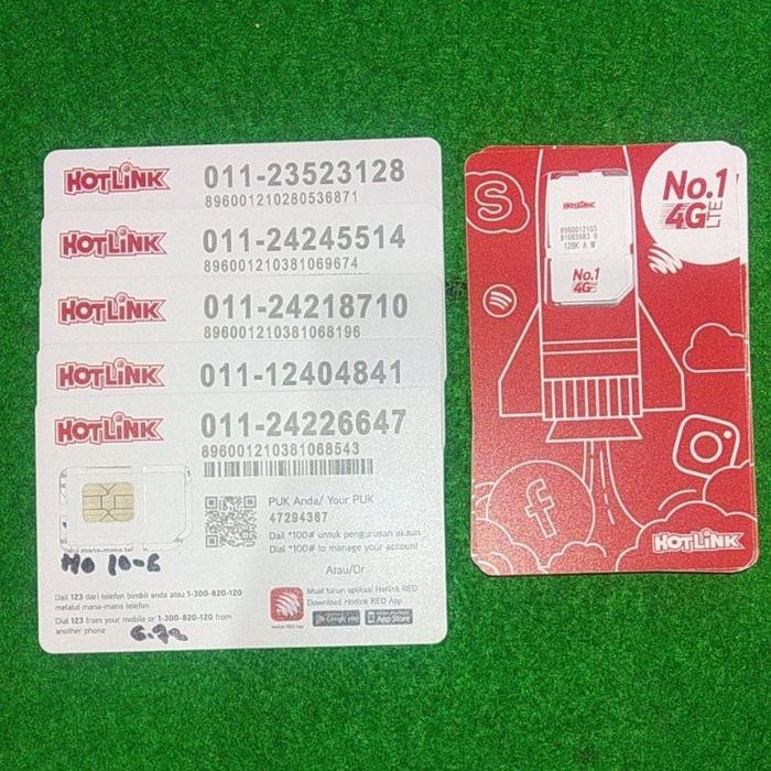 (Allthebest) KARTU PERDANA HOTLINK MALAYSIA 